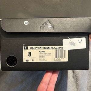 Adidas Black and Gray Equipment Box
